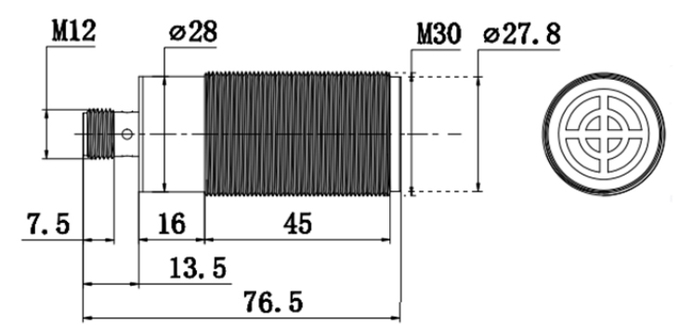 ISO15693 comunicación estándar 1 de Modbus RS485 del lector de la prenda impermeable RFID