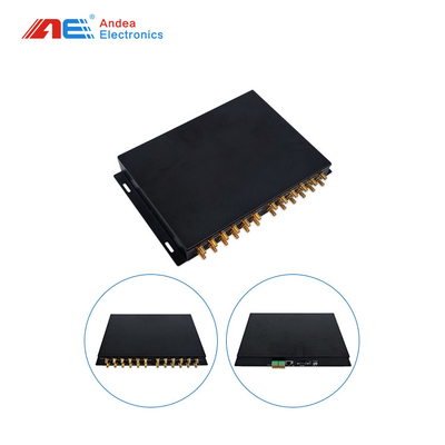 ISO15693 HF Long Range RFID Reader 13.56MHz With 24 SMA RFID Ethernet Reader Library Book Inventory Management