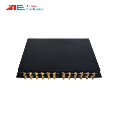 ISO15693 HF Long Range RFID Reader 13.56MHz With 24 SMA RFID Ethernet Reader Library Book Inventory Management