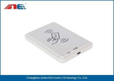 Pequeño lector portátil ISO 15693 ISO 14443A/B ISO 18000 del RFID USB - lector de NFC 3M3