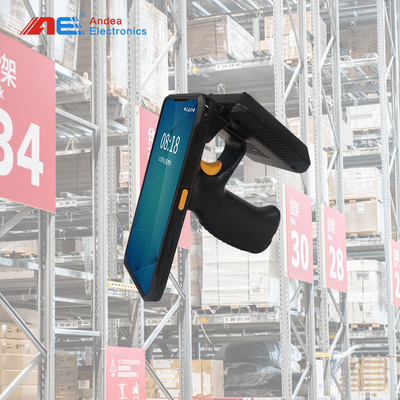 El terminal del PDA del inventario RFID de la exploración del almacenamiento apoya comunicaciones múltiples y el escáner del código de barras y del QR Code